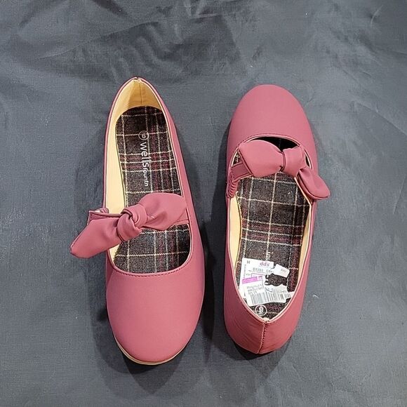 BRAND NEW WELLSFOUNTN COMFORT ROUND TOE SLIP-ON WOMEN"S BOWNOT WOMEN'S FLAT SHOE - Picture 8 of 13